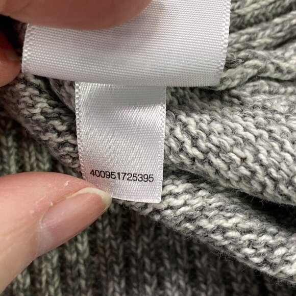 Urban Pipeline Sweater Men M Gray Striped Preppy Y2K Academia Streetwear Grunge - Picture 8 of 13